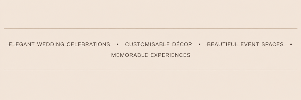 The Pearl Lawns and Banquets benefits